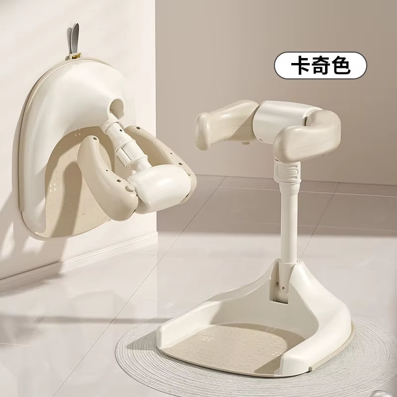 Baby Bath Support Adjustable Baby Bath Tub with Shower Stand Foldable Infant Bath Stand for Toddlers 6-36 Months Babies